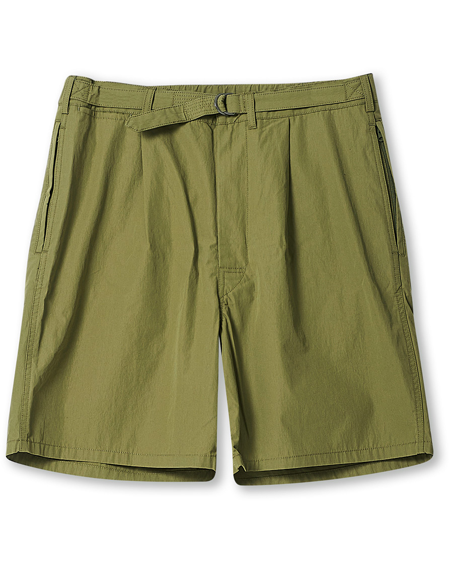 Herre | Japanese Department | BEAMS PLUS | MIL Pleated Shorts Olive