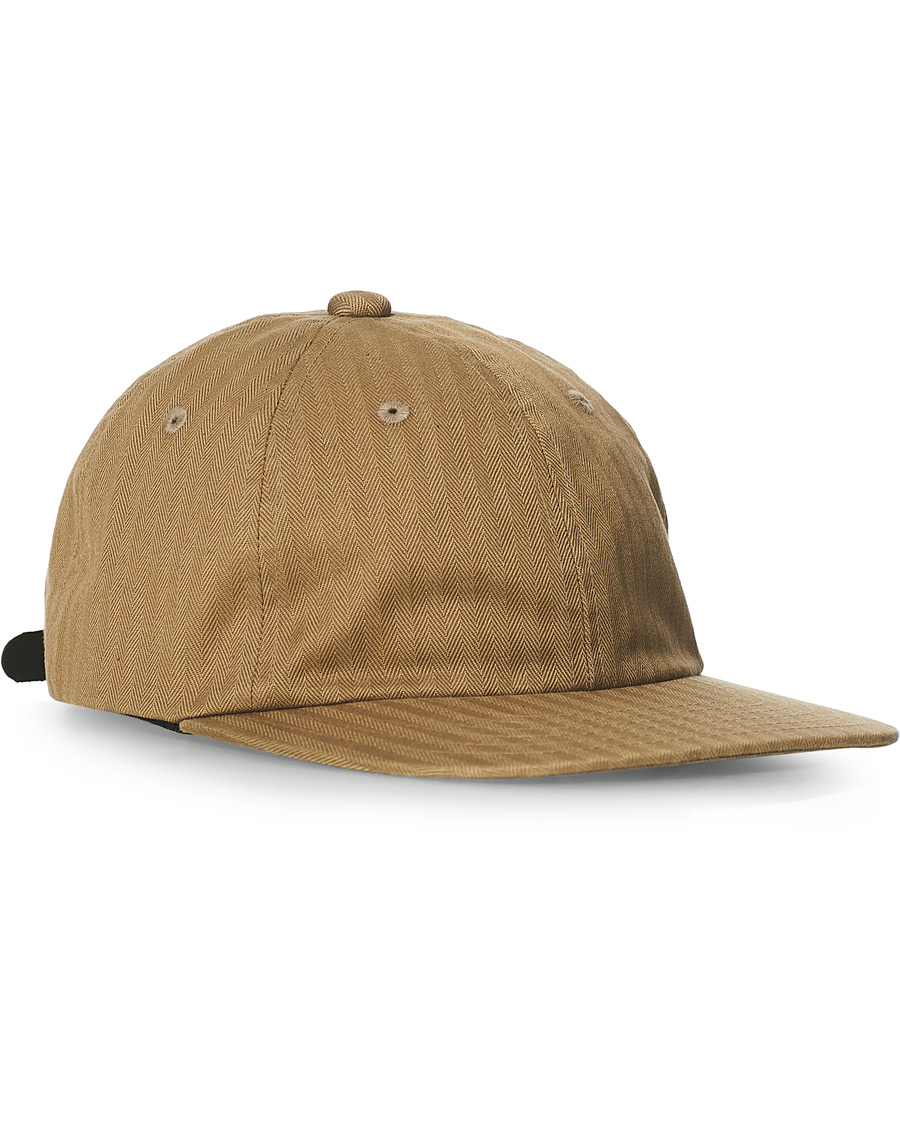 Herre | BEAMS PLUS 6 Panel Cap Khaki | BEAMS PLUS | 6 Panel Cap Khaki