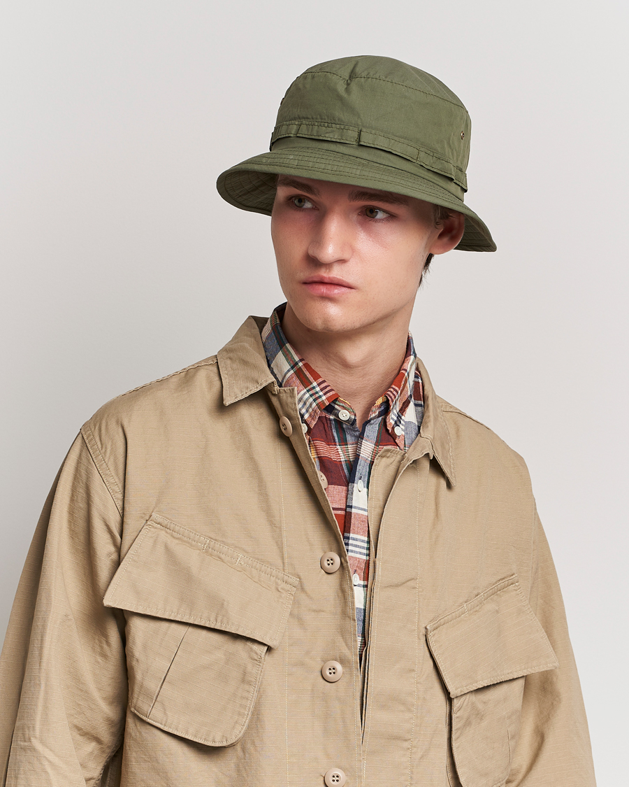 Herre | BEAMS PLUS Ripstop Jungle Hat Olive | BEAMS PLUS | Ripstop Jungle Hat Olive