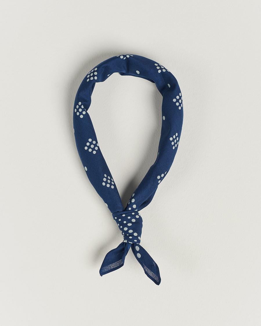 Herre | BEAMS PLUS Bandana 2-Pack Navy | BEAMS PLUS | Bandana 2-Pack Navy
