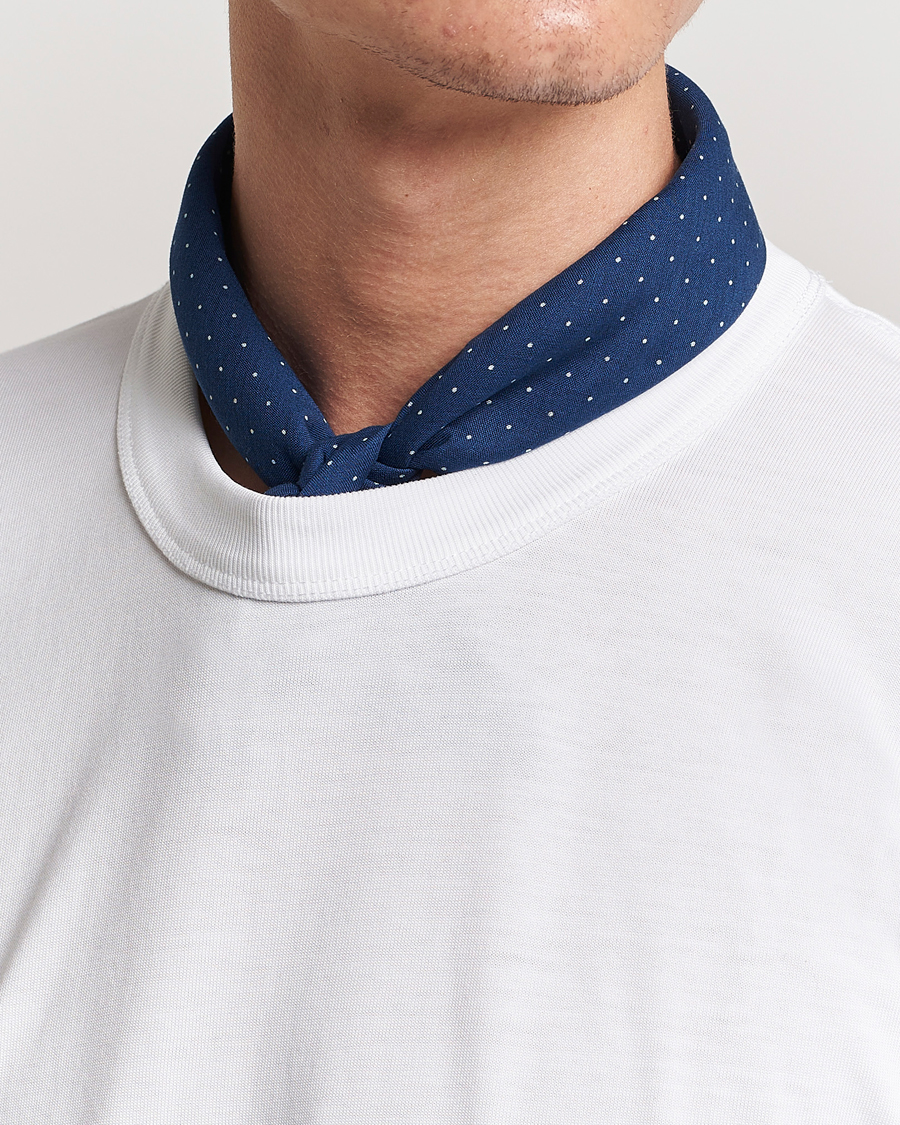 Herre | BEAMS PLUS Bandana 2-Pack Navy | BEAMS PLUS | Bandana 2-Pack Navy