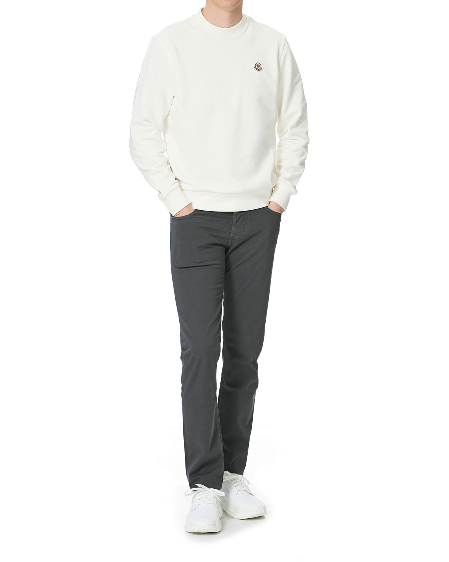 Herre | Gensere | Moncler | Logo Sweatshirt White