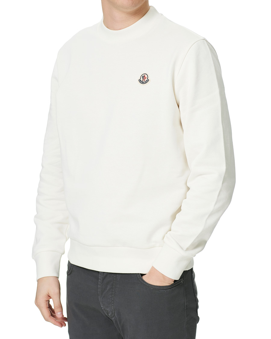Herre | Gensere | Moncler | Logo Sweatshirt White