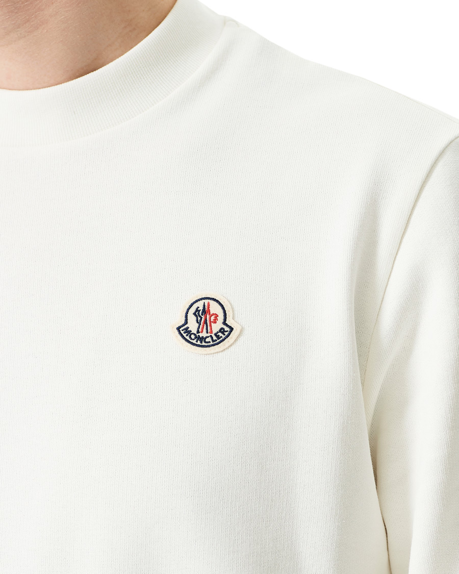 Herre | Gensere | Moncler | Logo Sweatshirt White