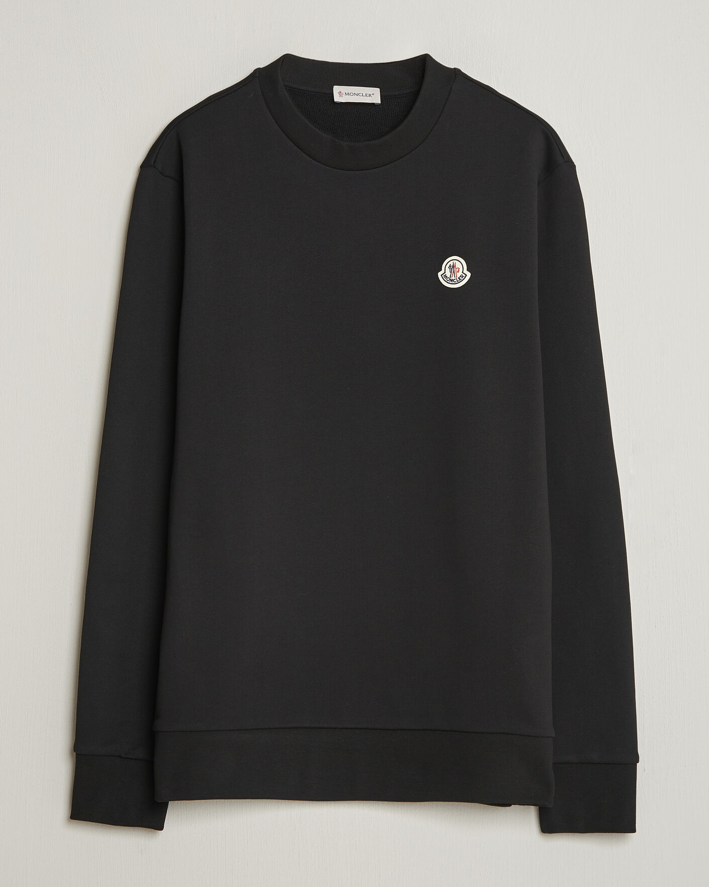 Herre | Gensere | Moncler | Logo Sweatshirt Black