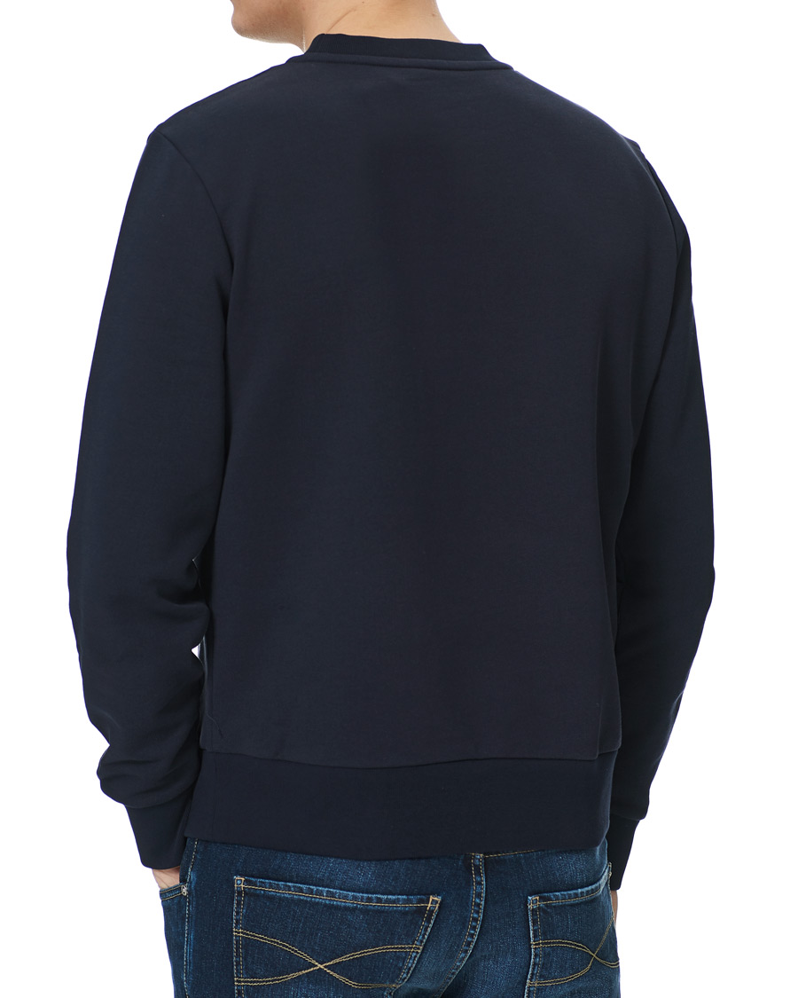 Herre | Gensere | Moncler | Embroidered Logo Sweatshirt Navy