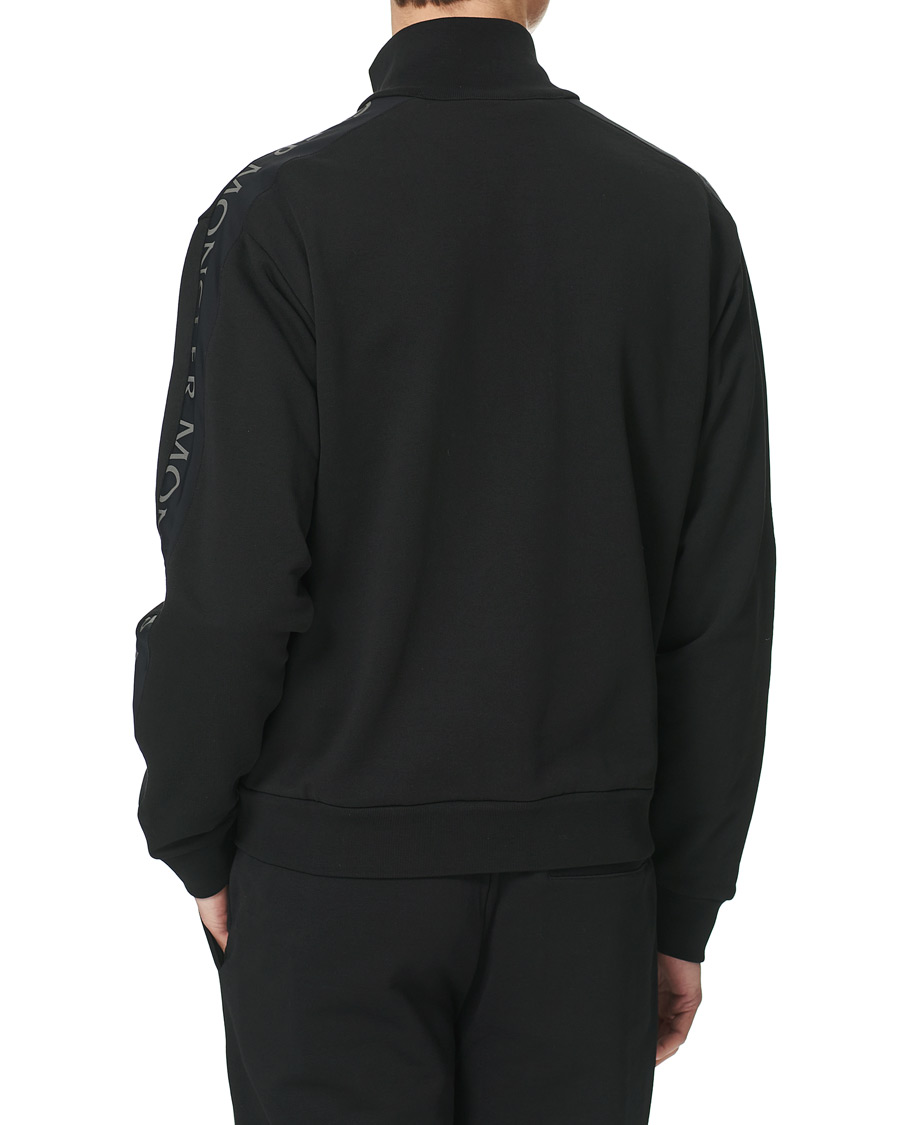 Herre | Gensere | Moncler | Logo Track Top Black
