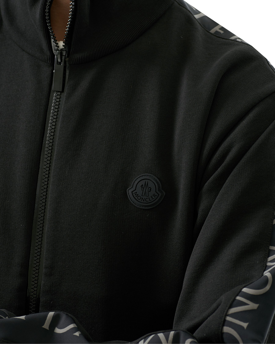 Herre | Gensere | Moncler | Logo Track Top Black