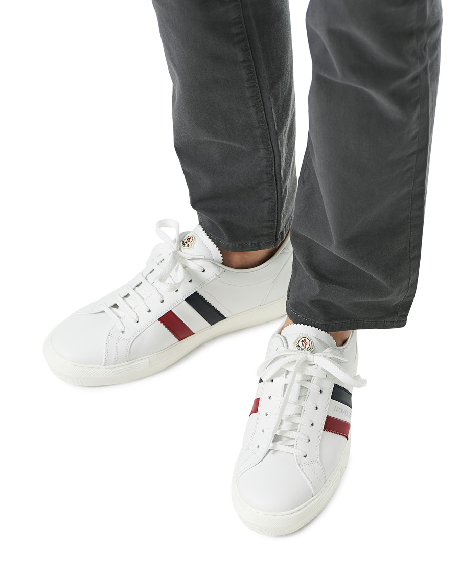 Herre | Moncler New Monaco Sneakers White | Moncler | New Monaco Sneakers White