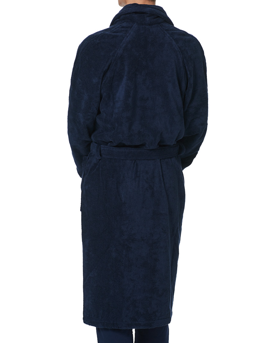 Herre | Pyjamaser og badekåper | Ralph Lauren Home | Langdon Shawl Collar Bathrobe Midnight