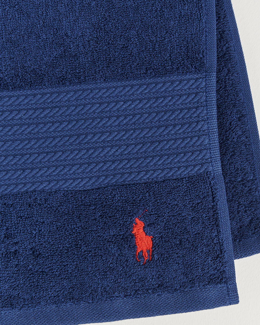 Herre | Til hjemmet | Ralph Lauren Home | Polo Player Guest Towel 40x75 Marine