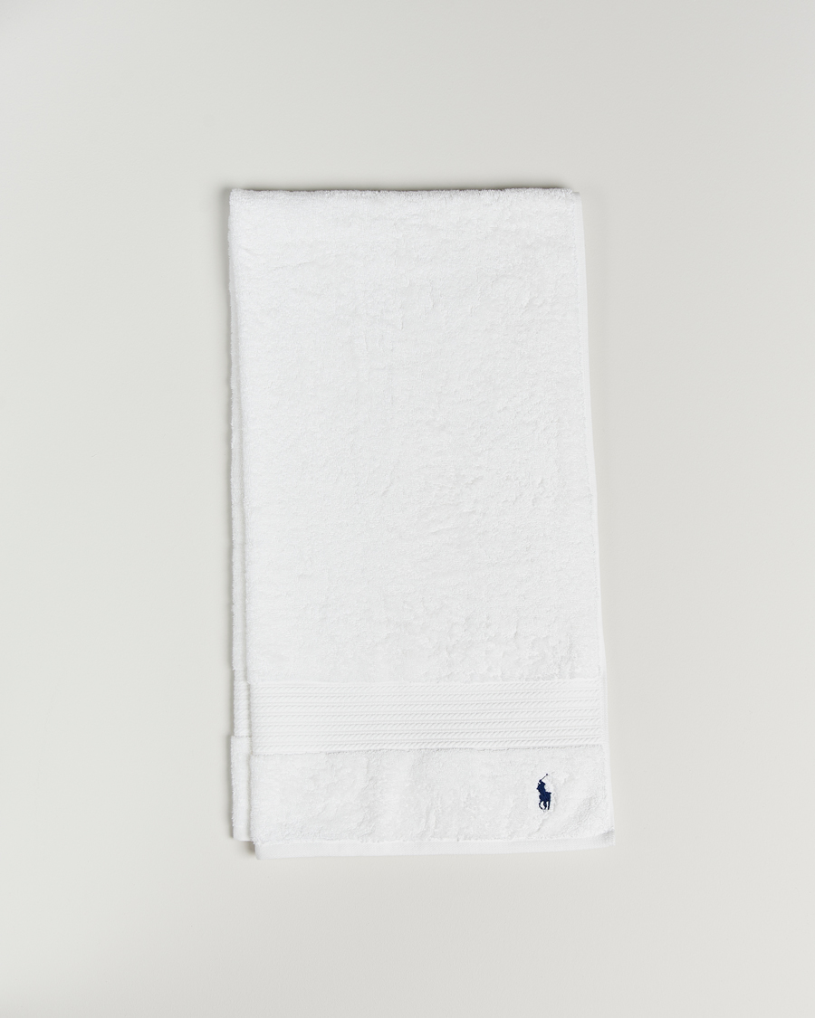 Herre |  | Ralph Lauren Home | Polo Player Shower Towel 75x140 White
