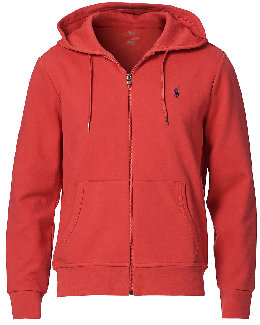 Herre | Gensere | Polo Ralph Lauren | Tech Full-Zip Hoodie Starboard Red