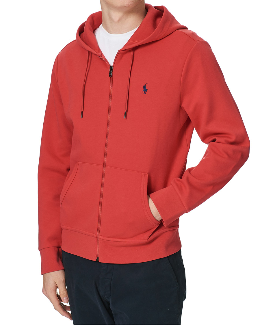 Herre | Gensere | Polo Ralph Lauren | Tech Full-Zip Hoodie Starboard Red