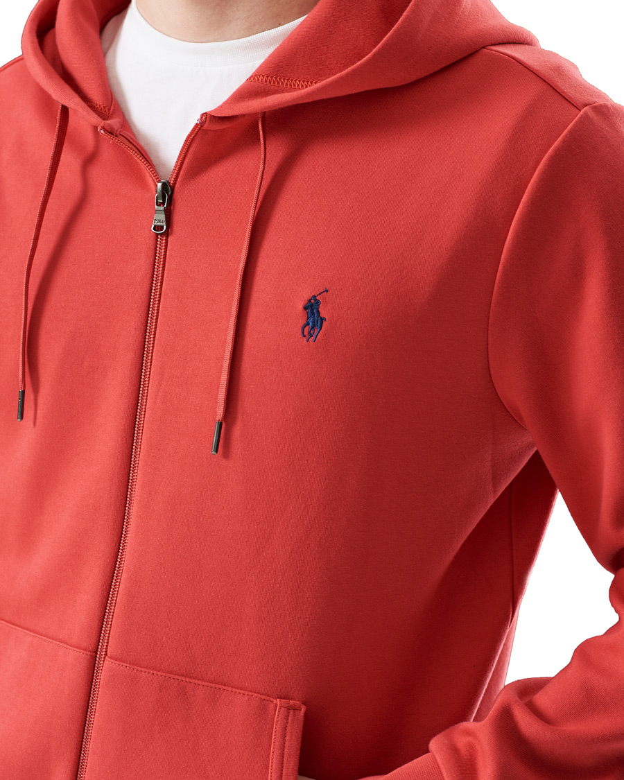 Herre | Gensere | Polo Ralph Lauren | Tech Full-Zip Hoodie Starboard Red