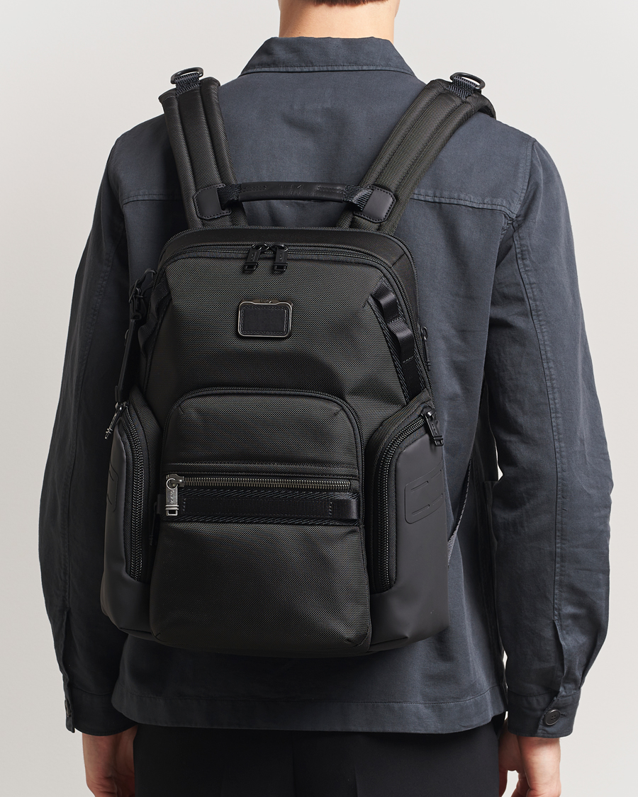 Men | Accessories | TUMI | Alpha Bravo Navigation Backpack Black