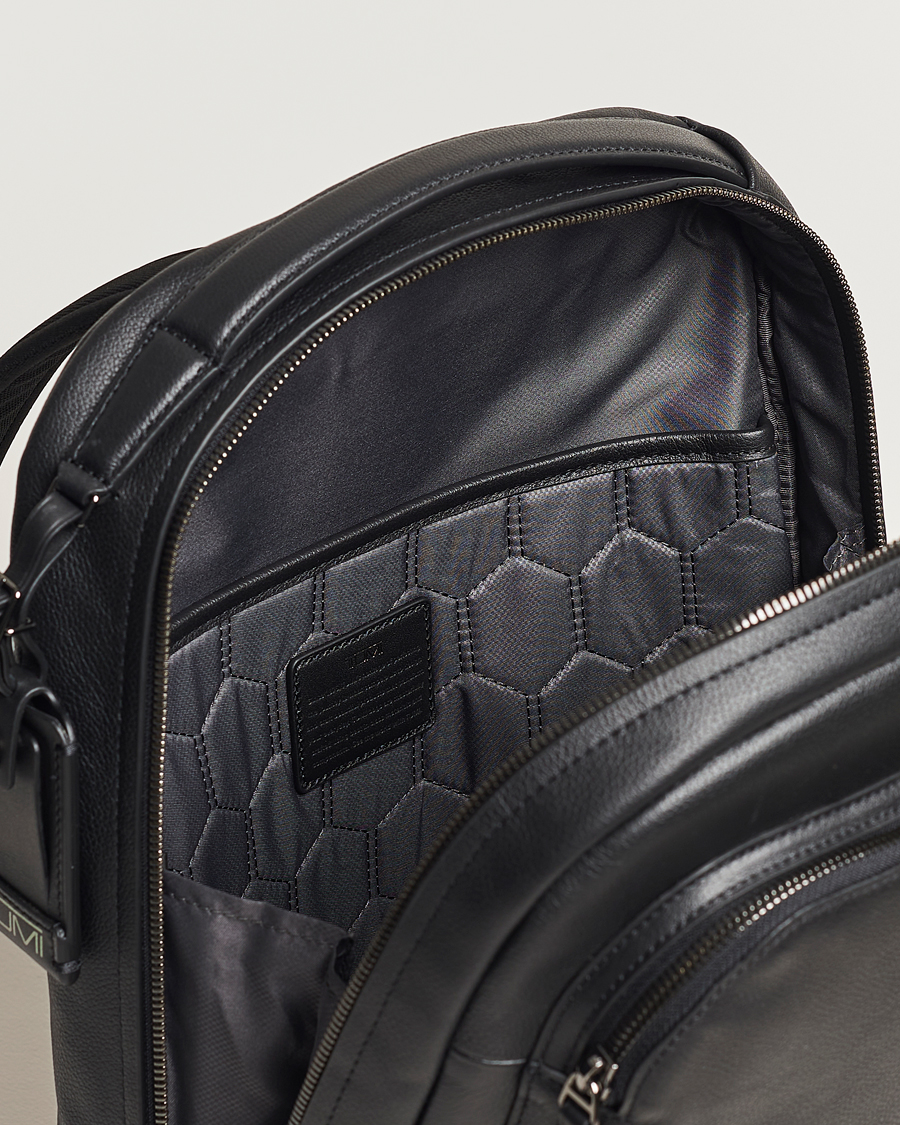 Herre | Vesker | TUMI | Harrison Bradner Leather Backpack Black