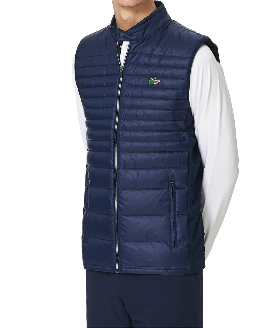 Herre | Jakker | Lacoste | Light Down Vest Navy Blue