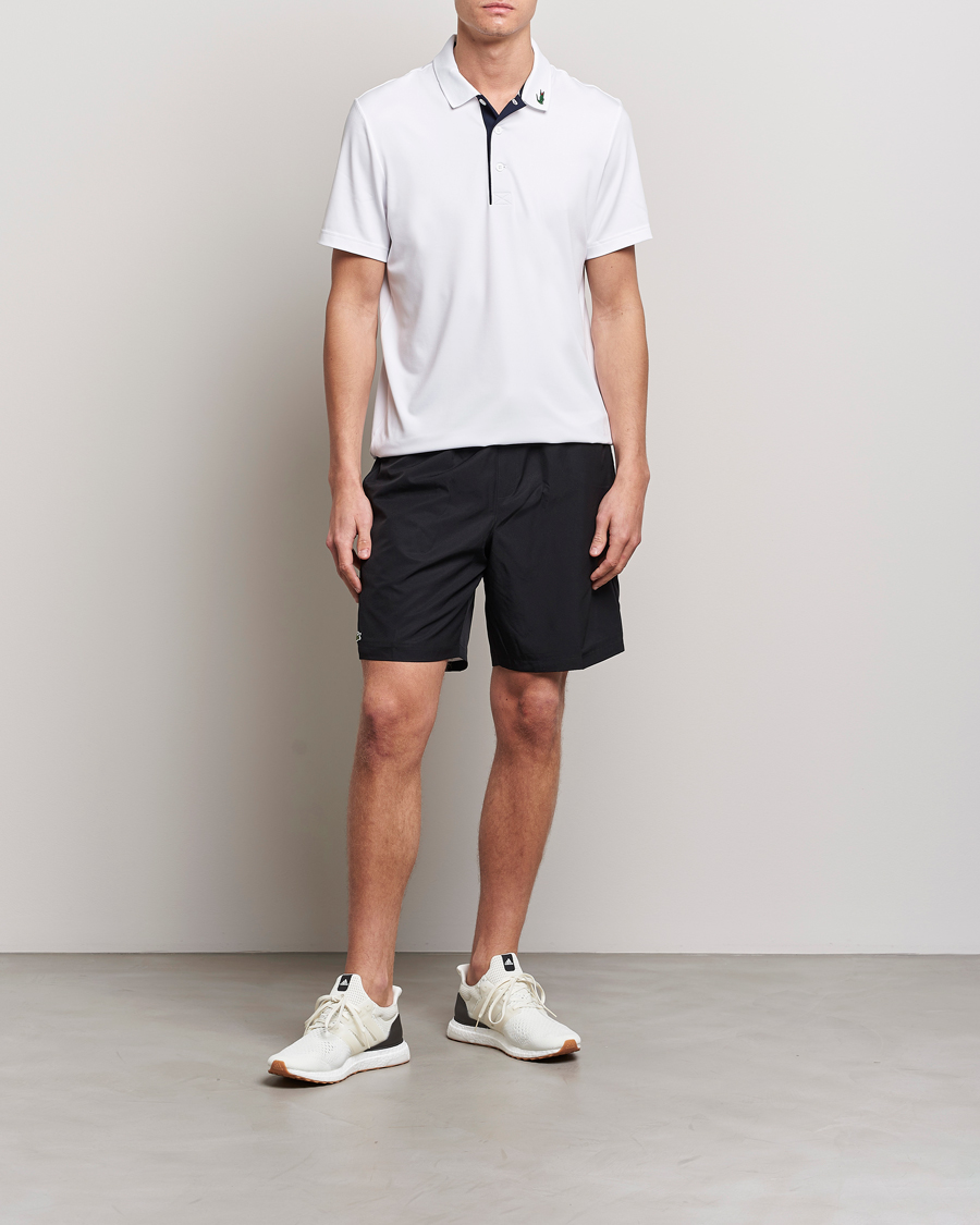 Herre | Shorts | Lacoste Sport | Performance Tennis Drawsting Shorts Black