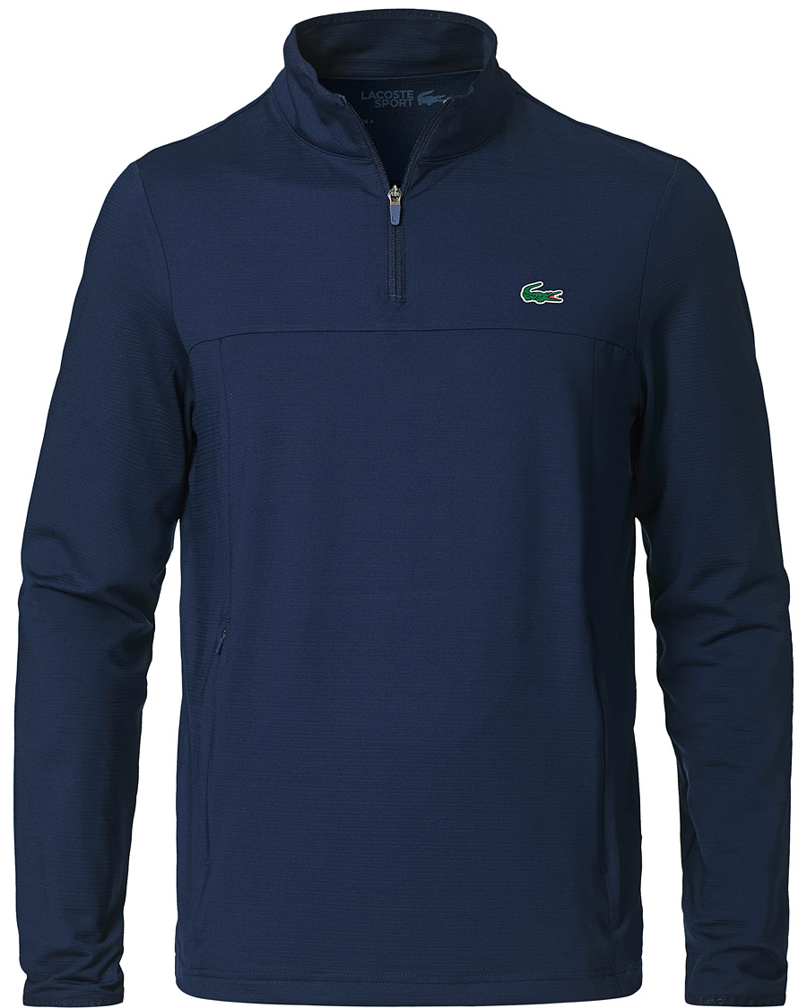 Herre | Gensere | Lacoste Sport | Performance Midlayer Half Zip Navy Blue