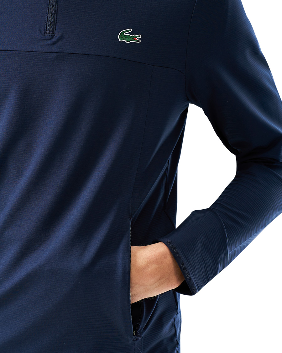 Herre | Gensere | Lacoste Sport | Performance Midlayer Half Zip Navy Blue
