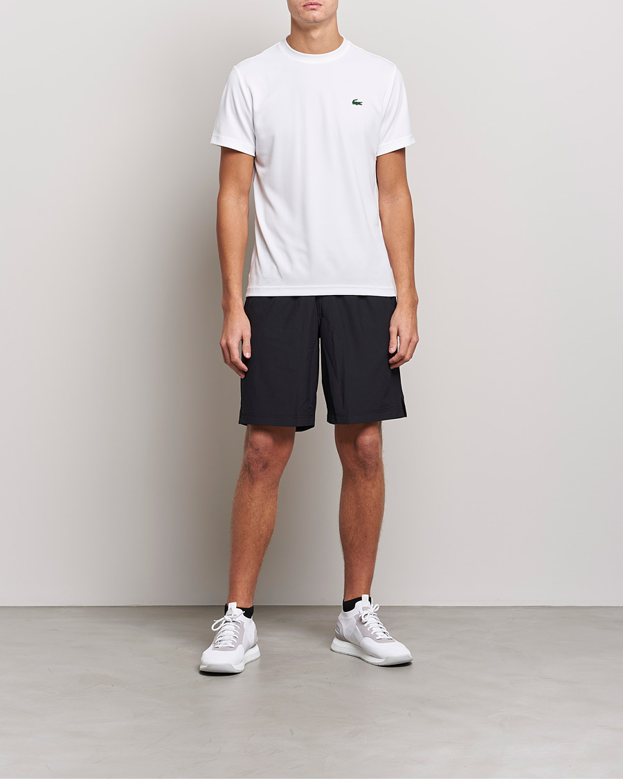 Herre | T-Shirts | Lacoste Sport | Performance Crew Neck T-Shirt White