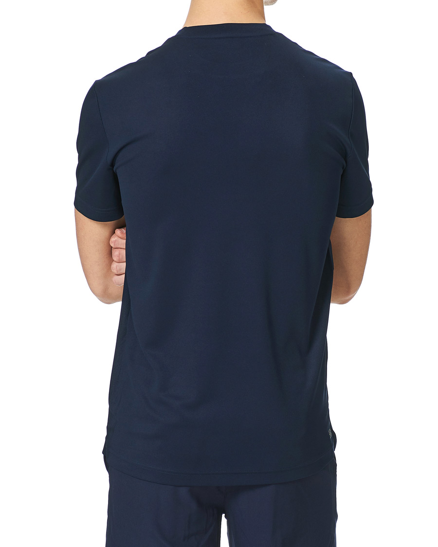 Herre | T-Shirts | Lacoste Sport | Performance Crew Neck T-Shirt Navy Blue