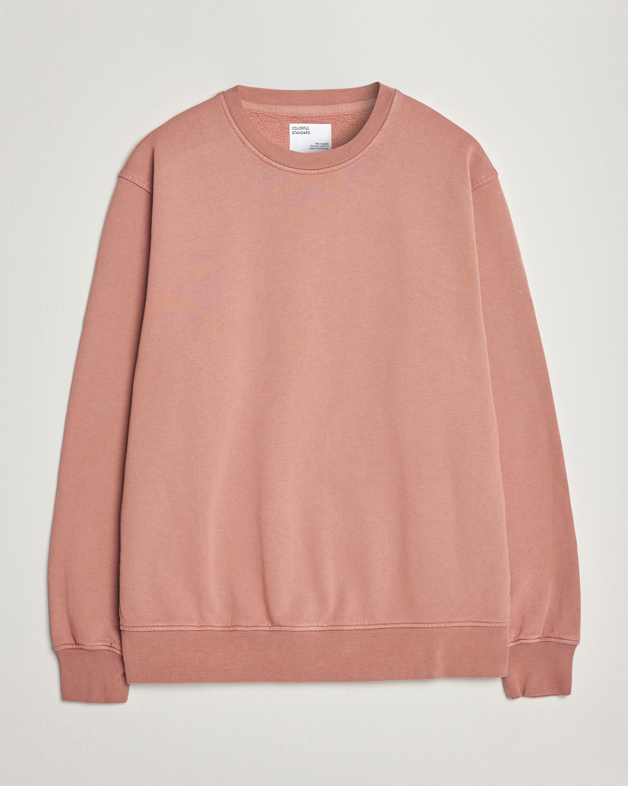Herre | Gensere | Colorful Standard | Classic Organic Crew Neck Sweat Rosewood Mist