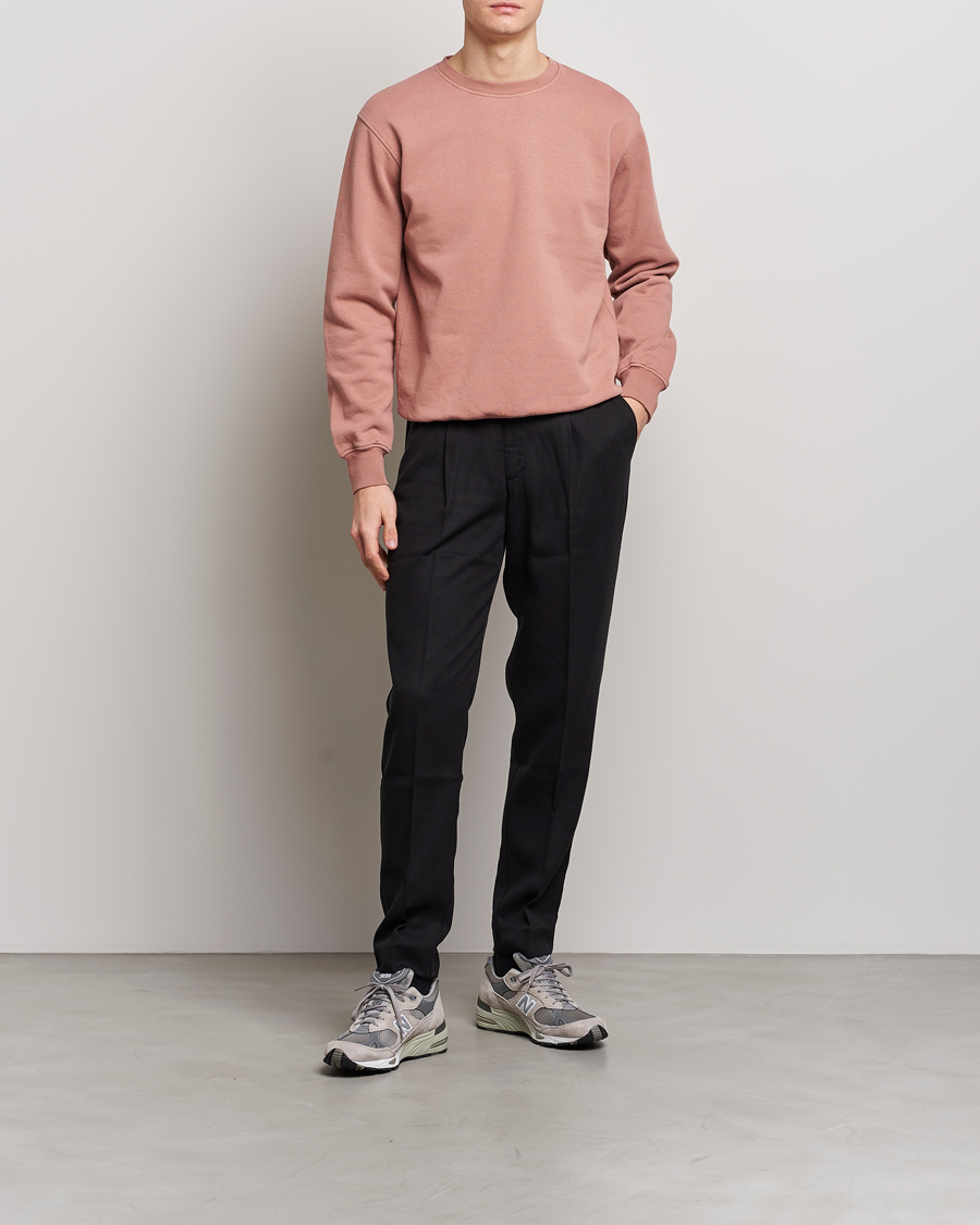 Herre | Gensere | Colorful Standard | Classic Organic Crew Neck Sweat Rosewood Mist