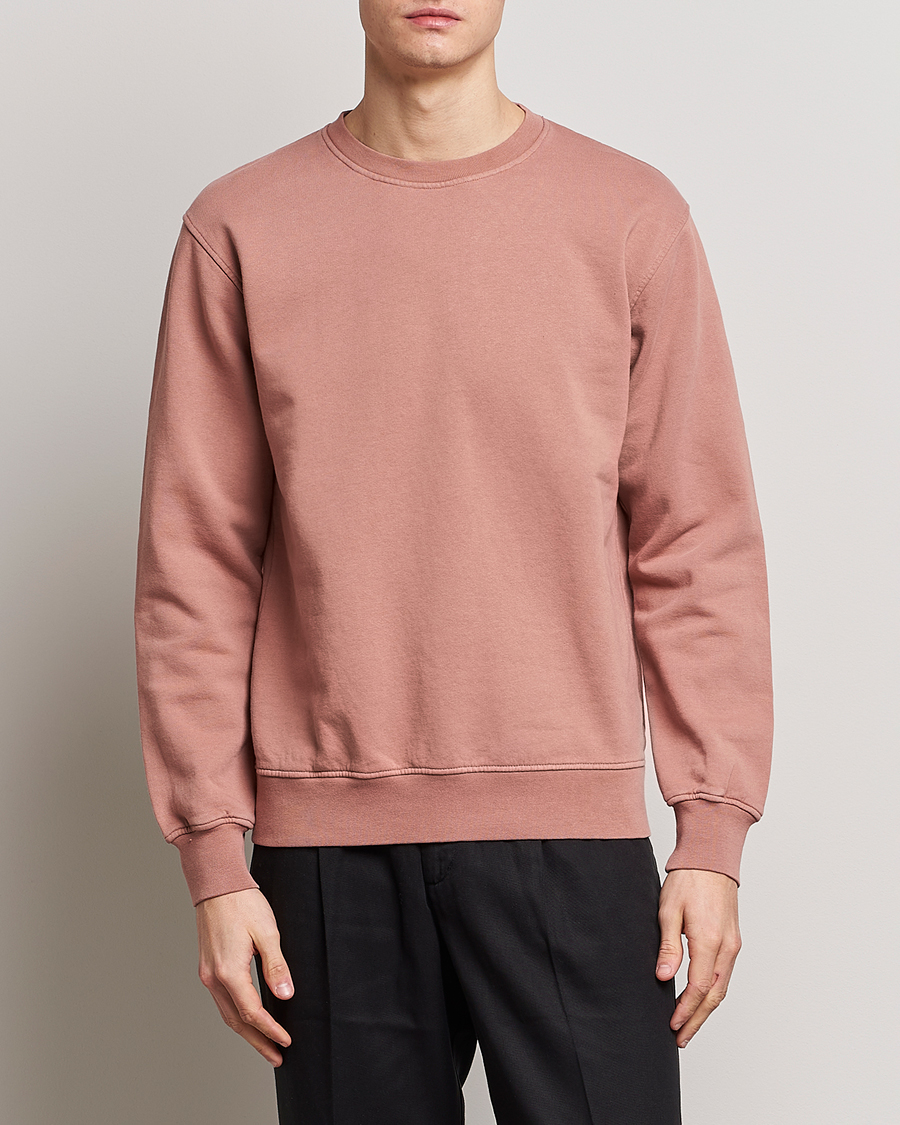 Herre | Sweatshirts | Colorful Standard | Classic Organic Crew Neck Sweat Rosewood Mist