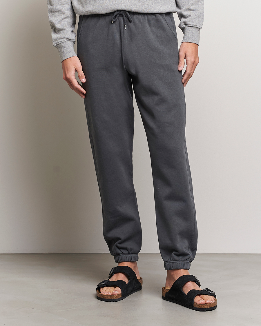 Herre | Bukser | Colorful Standard | Classic Organic Sweatpants Lava Grey