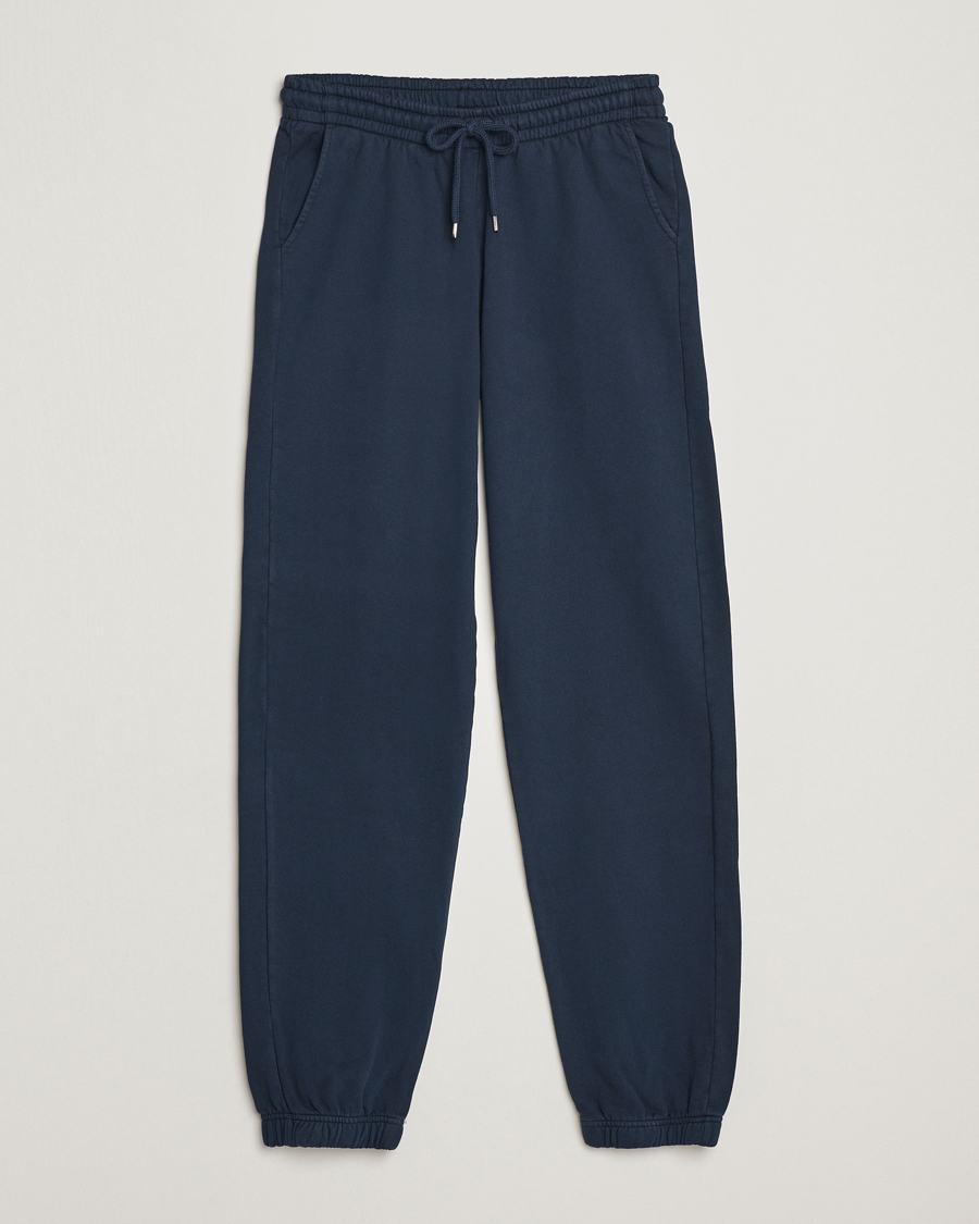 Herre | Bukser | Colorful Standard | Classic Organic Sweatpants Navy Blue