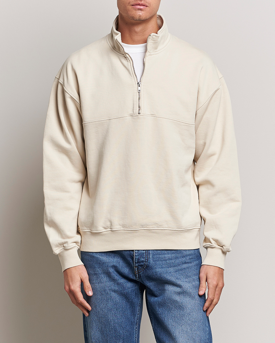 Herr | Half-zip | Colorful Standard | Classic Organic Half-Zip Ivory White