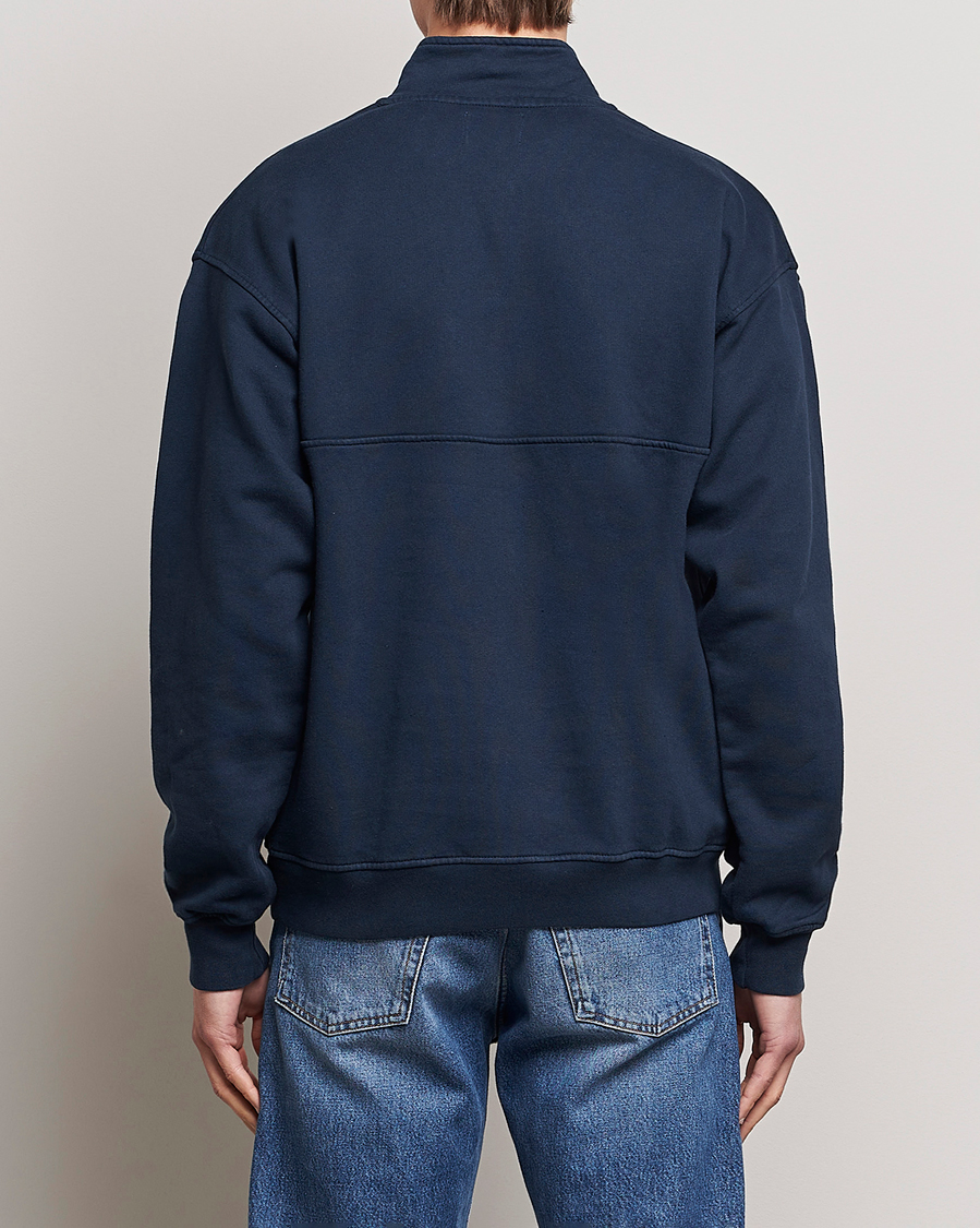 Herre | Gensere | Colorful Standard | Classic Organic Half-Zip Navy Blue