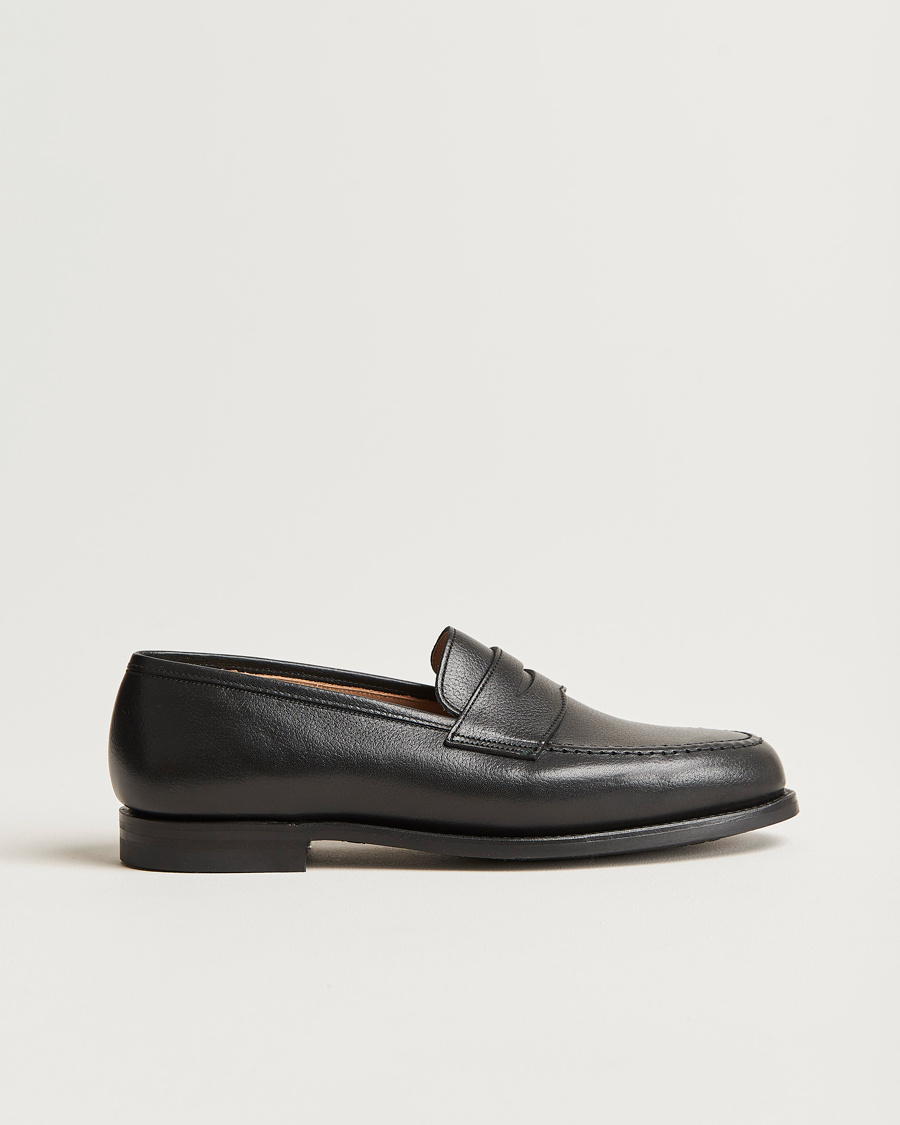 Herre | Crockett & Jones x Tärnsjö Garveri Boston Milled Grain City Sole Black Calf | Crockett & Jones x Tärnsjö Garveri | Boston Milled Grain City Sole Black Calf