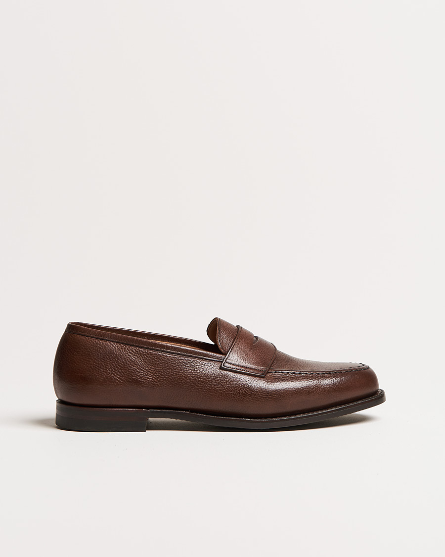 Herre | Crockett & Jones x Tärnsjö Garveri Boston Milled Grain City Sole Dk Brown Calf | Crockett & Jones x Tärnsjö Garveri | Boston Milled Grain City Sole Dk Brown Calf