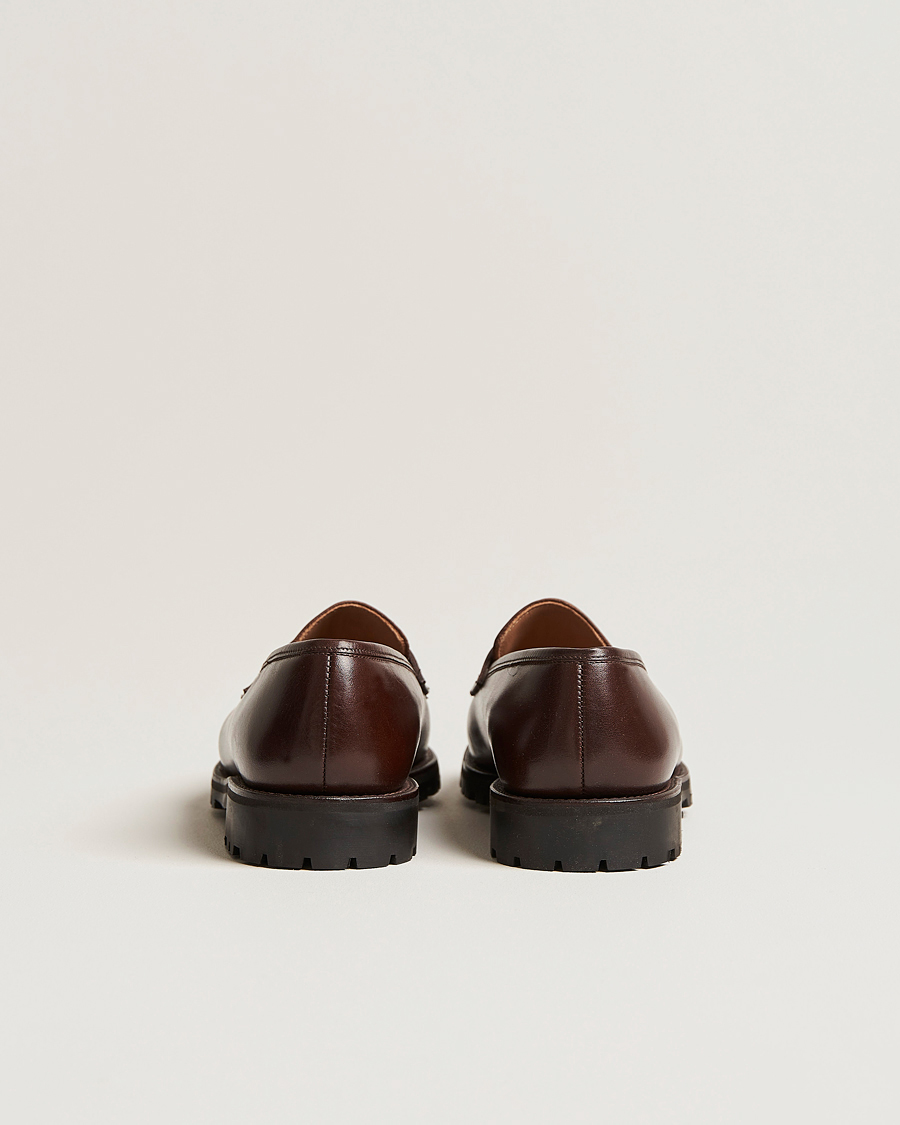 Herre | Crockett & Jones x Tärnsjö Garveri Boston Vibram Cleated Sole Dk Brown Calf | Crockett & Jones x Tärnsjö Garveri | Boston Vibram Cleated Sole Dk Brown Calf