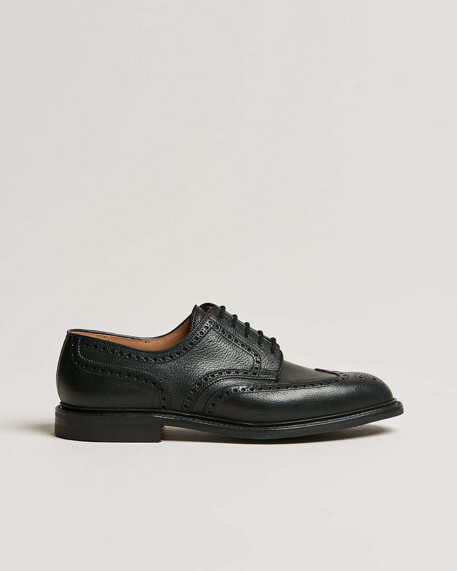 Herre | Crockett & Jones x Tärnsjö Garveri Pembroke Milled Grain City Sole Black Calf | Crockett & Jones x Tärnsjö Garveri | Pembroke Milled Grain City Sole Black Calf