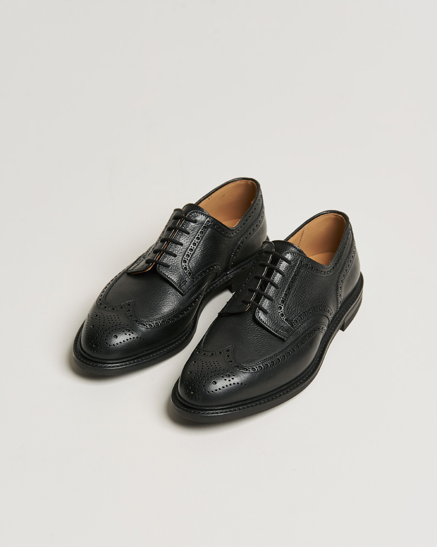 Herre |  | Crockett & Jones x Tärnsjö Garveri | Pembroke Milled Grain City Sole Black Calf