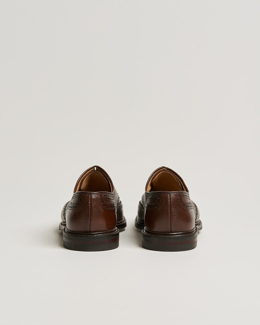 Herre | Crockett & Jones x Tärnsjö Garveri Pembroke Milled Grain City Sole Dk Brown Calf | Crockett & Jones x Tärnsjö Garveri | Pembroke Milled Grain City Sole Dk Brown Calf