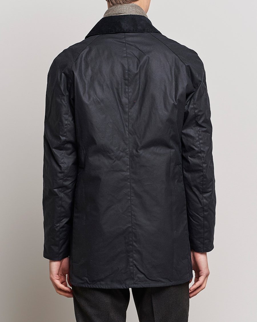 Herre | Jakker | Barbour Lifestyle | Beausby Waxed Jacket Navy