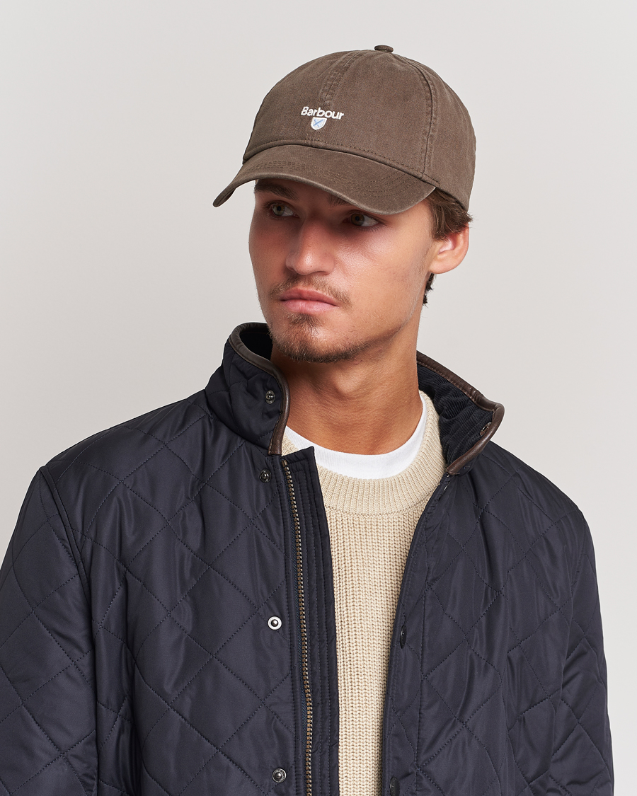 Herre | Hatter og capser | Barbour Lifestyle | Cascade Sports Cap Olive