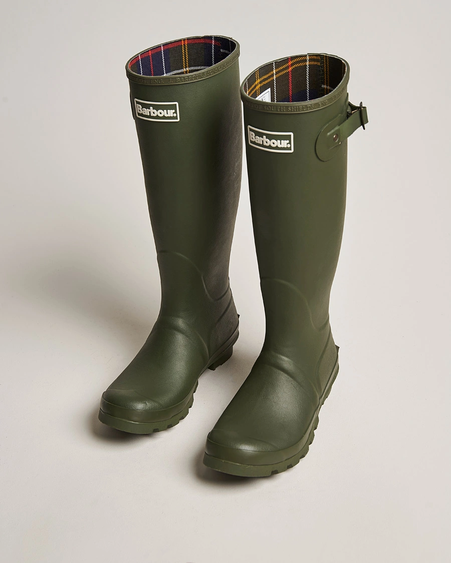 Herre | Barbour | Barbour Lifestyle | Bede High Rain Boot Olive