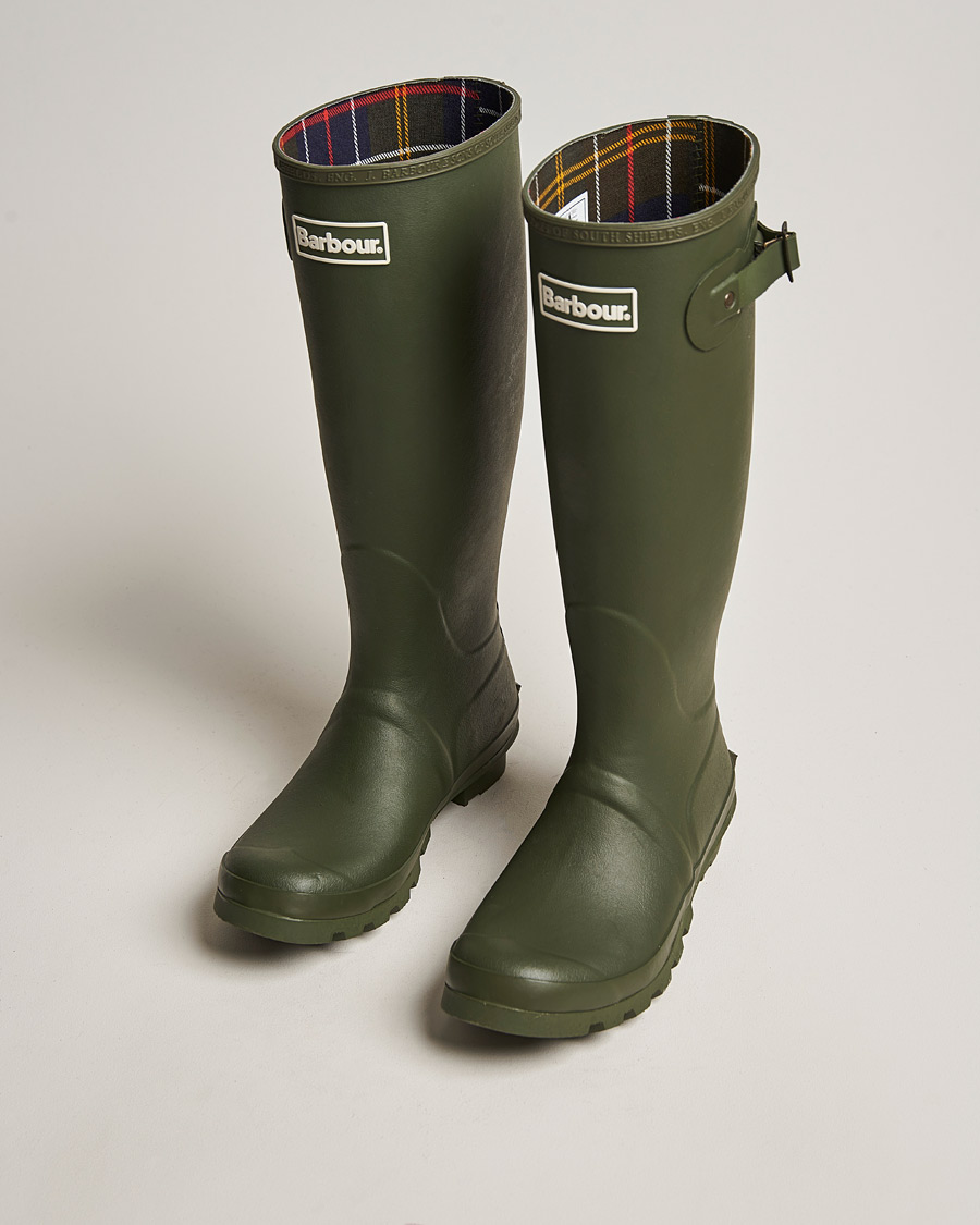 Herre | Kalosjer og gummistøvler | Barbour Lifestyle | Bede High Rain Boot  Olive