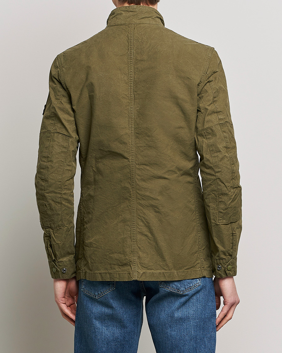 Herre | Jakker | Barbour International | Summer Wash Duke Jacket Dusky Green