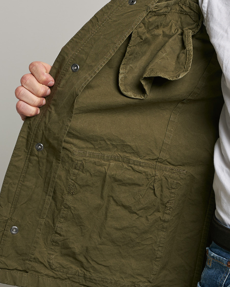 Herre | Jakker | Barbour International | Summer Wash Duke Jacket Dusky Green