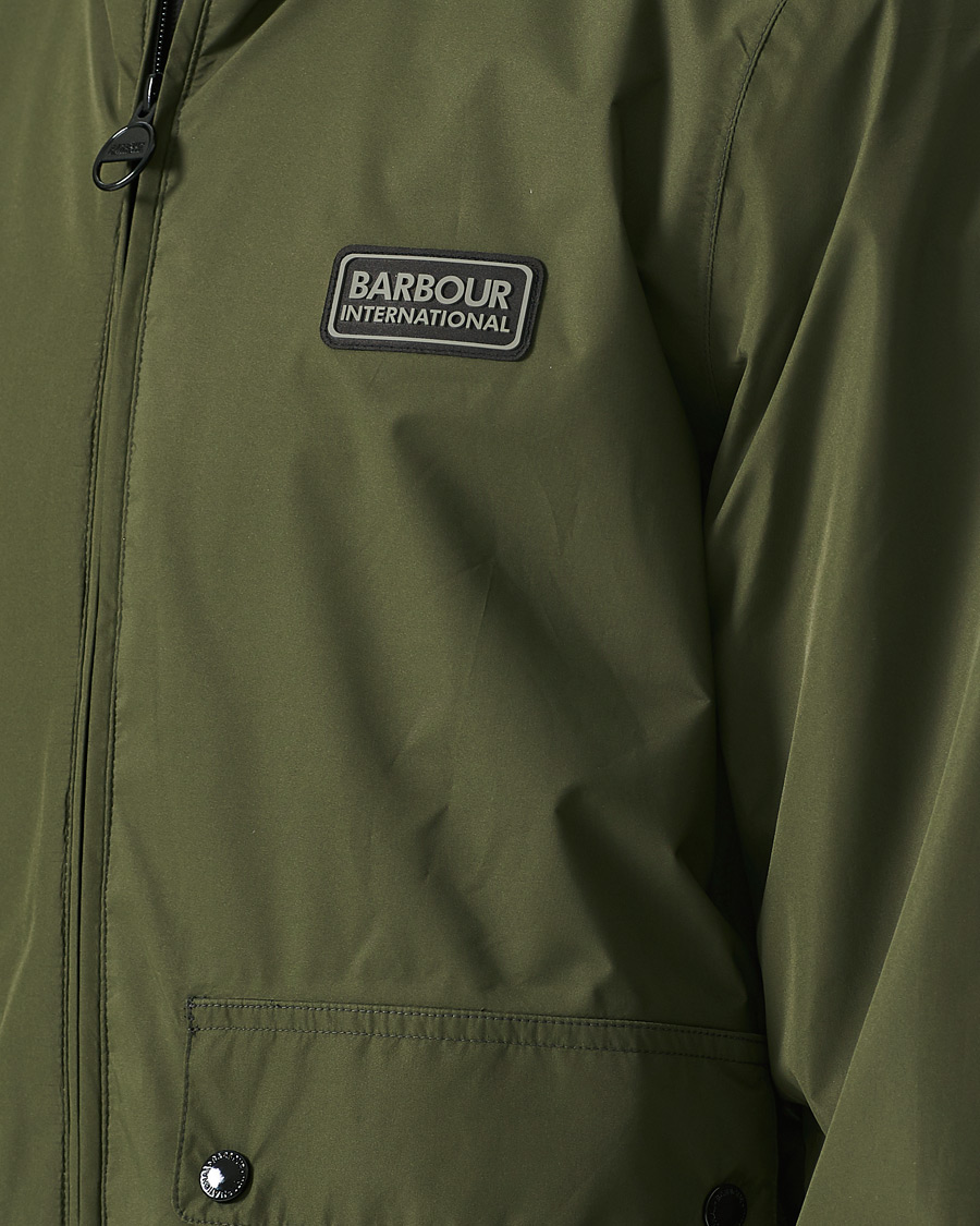 Herre | Jakker | Barbour International | Kenetic Muzzo Waterproof Jacket Olive