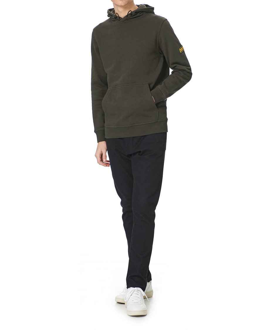 Herre | Gensere | Barbour International | Legacy Hoodie Forest Green