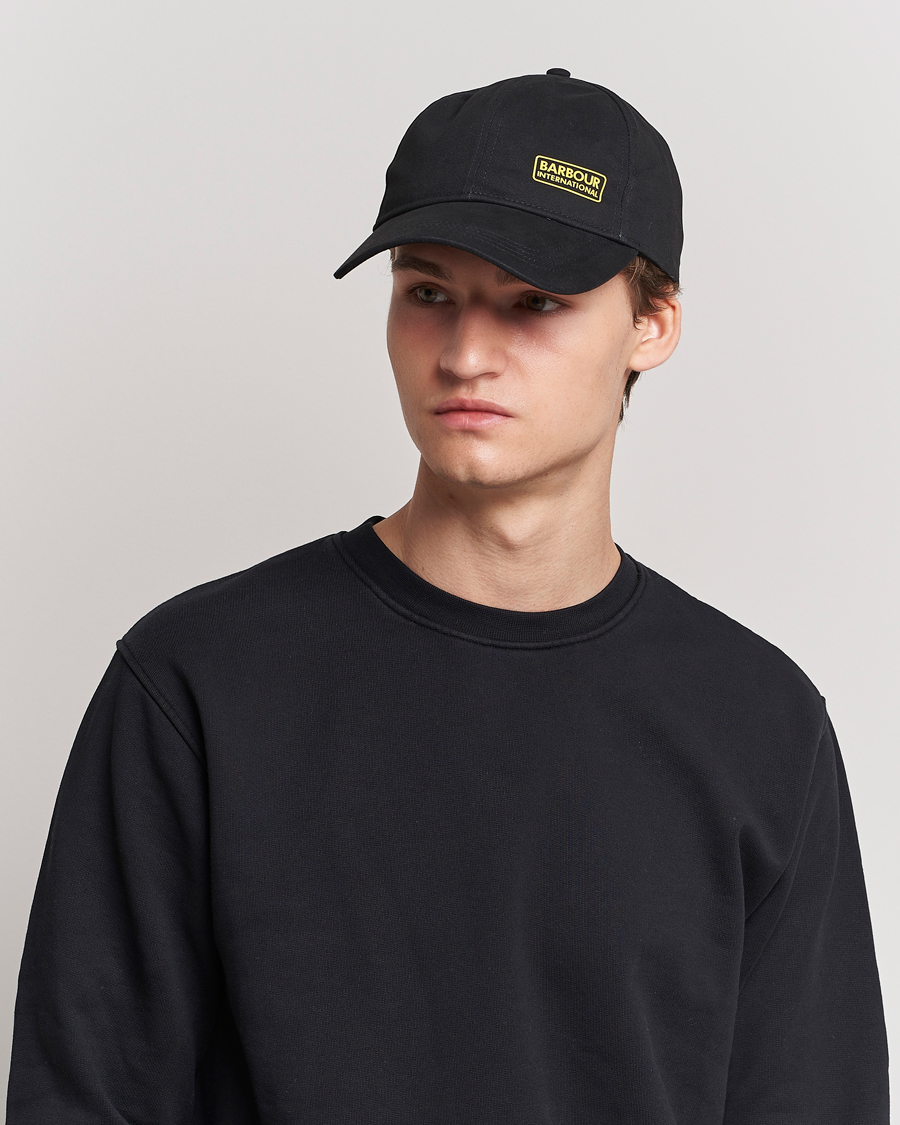 Herre | Kasketter | Barbour International | Norton Drill Sports Cap Black