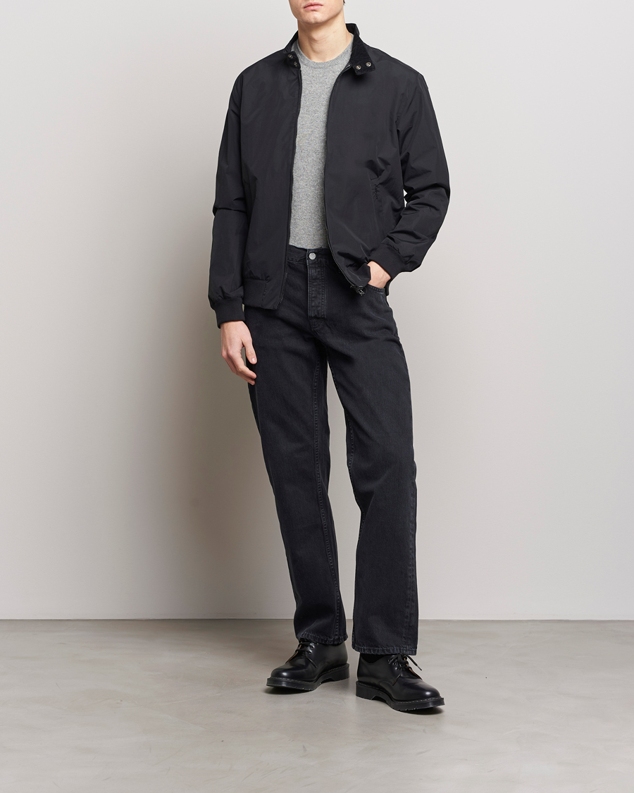 Herre | Jakker | Barbour Lifestyle | Royston Casual Harrington Jacket Black